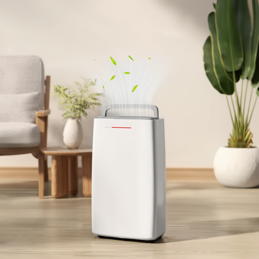 Dehumidifier & Air Purifier 16L/Day 5.5L Tank 30m² Carbon Filter